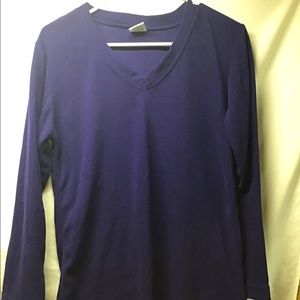 Totally Pink - Ladies V-neck Long Sleeve Sleep Top